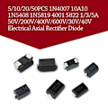 Miniatyrbillede 3 af 10: 5/10/20/50 STK ensretter diode dele elektrisk aksial 3 3 3
