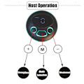 Miniatyrbild 7 av 10: EMS Foot Massager Elektrisk Foot Massager Foot Massager Pad