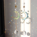 Pikkukuva 4 / 10: Crystal Sun Catcher riippuva valosieppari KELTAINEN yellow