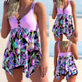 Miniatyrbillede 3 af 6: Badedragt Tankini 4XL 4XL 4XL