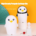 Miniatyrbillede 7 af 10: Desktop skraldespand Penguin skraldespand SORT Black