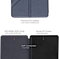 Miniatyrbilde 9 av 10: Smart Cover Folio Stand Case ROSE RED Rose Red