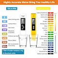 Miniatyrbillede 3 af 7: 3stk PH Meter TDS PPM Meter Jordfugtmåler