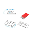 Miniatyrbillede 2 af 8: 30 stk Udendørs String Lights Kroge Udendørs Lys Clips Kabel 30Pcs