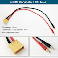 Pikkukuva 1 / 9: Imax B6 -latauslinjan laturin liitin 4.0-XT90 4.0-XT90 4.0-XT90