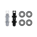 Miniatyrbillede 6 af 10: 1 sæt magnetisk krog Secure Keeps Lures Holdere SORT SORT Black