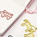 Miniatyrbillede 5 af 10: 50 STK Papirclips Indbindingsklips FLAMINGO FLAMINGO flamingo
