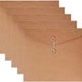 Miniatyrbillede 1 af 6: 5 STK File Bag Blank File Bag til kontor