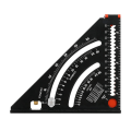 Miniatyrbilde 5 av 10: Folding Triangle Linjal Firkanter Linjal Vinkel Gradestokk