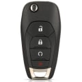 Miniatyrbillede 4 af 10: Fjernnøglekasse Bilnøgleskal 4 KNAPPER 4 KNAPPER 4 Buttons