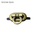 Miniatyrbild 1 av 10: Vrid Lås Vridlås BRONS 2 STK 2 STK bronze 2pcs-2pcs