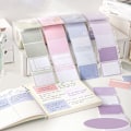 Miniatyrbilde 6 av 10: 256 STK/Eske Memo Pad Study Sticky Note 02-GRADIENT ROSA 02-Gradient Pink