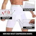 Pikkukuva 8 / 8: Tummy Control Shapewear Laihduttavat shortsit VALKOINEN M White M