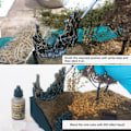Miniatyrbilde 5 av 10: 1 boks miniatyr visne rotter Simulering Tree Vines røtter 2 2 2