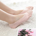 Miniatyrbillede 10 af 10: 2Par Fem Finger Sokker Dame Split Toe Sokker SORT A A Black A-A