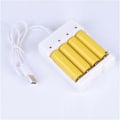 Miniatyrbillede 7 af 8: AA / AAA Batterilader Opladningsværktøjer USB Batterilader