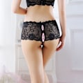 Pikkukuva 7 / 10: Pitsihousut G-string stringit SININEN&RUUSUN PUNAINEN SININEN&RUUSUN PUNAINEN Blue&Rose Red