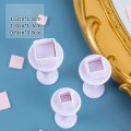 Pikkukuva 1 / 10: 9/12 kpl Polymeerisavileikkurit keraamiset mold NELIÖ-9 KPL Square-9pcs