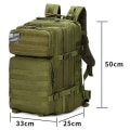 Miniatyrbilde 2 av 6: Militær taktisk ryggsekk Army Molle Bag CP KAMOUFLASJE CP