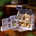 Miniatyrbild 1 av 10: DIY Mini House Dockhustillbehör 2 2 2