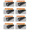Pikkukuva 4 / 7: Muuntimen power 5,5 x 2,1 mm 5,5 x 2,1 mm 5.5x2.1mm