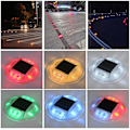 Miniatyrbillede 10 af 10: Solar Road Stud Light Trafikmarkeringslys BLÅT BLINKER BLÅT Blue flashing