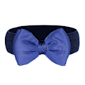Miniatyrbild 5 av 10: Bred stretch midjebälte Bowknot midjeband RÖD red