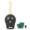 Miniatyrbillede 1 af 10: Bil fjernbetjening Fjernnøgle 433MHZ 3 KNAPPER 433MHZ 3 KNAPPER 433MHz 3 buttons