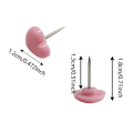 Miniatyrbillede 2 af 5: Hjerte Pushpins Hjerte Thumb Tacks Push Pins