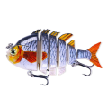 Miniatyrbilde 9 av 10: Multiseksjons fiskesluk Minnow Bait 8 8 8