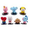 Miniatyrbild 1 av 10: 7 stk/sæt BTS21 Bangtan Boys STYLE 1 Style 1