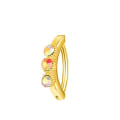 Miniatyrbilde 9 av 10: 3stk Belly Bars Navel Bar GULL STYLE-4 STYLE-4 Gold Style-4-Style-4