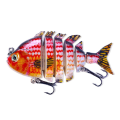 Miniatyrbilde 7 av 10: Multi Section Fishing lokke Minnow Bait 2 2 2