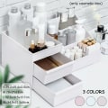 Miniatyrbild 9 av 10: Sminklåda för kosmetisk förvaringslåda white 32.3x19.5x13.7