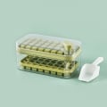 Miniatyrbillede 1 af 10: Ice Cube Bakke Isform GRØN DOBBELT LAG DOBBELT LAG Green Double layer-Double layer