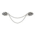 Miniatyrbillede 9 af 10: Cardigan Clip Sjal Broche BRONZE STYLE 2 STYLE 2 Bronze Style 2-Style 2