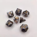 Pikkukuva 1 / 6: 7 kpl / set DND Dice Polyhedral Dice STYLE 4 STYLE 4 Style 4