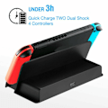Miniatyrbillede 6 af 9: til Nintendo Switch til NS Switch Lite SORT black