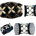 Pikkukuva 3 / 9: Double Row Comb -hiuskampa H H H