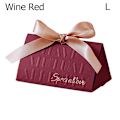 Pikkukuva 1 / 10: 10 kpl Candy Box Käsilaukku Box WINE RED L Wine Red L