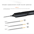 Pikkukuva 5 / 10: Langaton juotosraudan lämpötilansäädin USB Electric Black