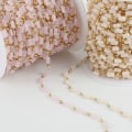 Miniatyrbild 8 av 10: 1Meter Cube Beads Chains Bead Chain BLÅ blue