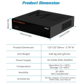 Miniatyrbilde 6 av 10: TV-mottaker DVB-S2 EU-PLUGG EU-STOPP EU Plug