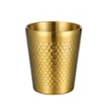 Miniatyrbilde 10 av 10: Dobbeltvegg ølkopper Kaldtvannsdrikkekopp GULL 450ML gold 450ml