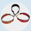 Miniatyrbillede 10 af 10: Læder håndtaske strop Firkantet clutch taske håndtag APRIKOS Apricot