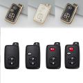Miniatyrbilde 5 av 10: Bilnøkkeletui Nøkkelvesken Deksel HVIT 3 KNAPP-B 3 KNAPP-B White 3 Button-B-3 Button-B