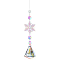 Pikkukuva 7 / 10: Crystal Wind Chimes Sun Catcher CIRCULAAR PYÖREÄ Circular