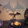 Miniatyrbilde 5 av 10: Skrivebordsdekorasjon for lysestake D D D