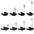 Pikkukuva 2 / 10: 2kpl Paikkakorttipidike Pöydän numeroteline 10CM8 SHAPE 8 SHAPE 10cm8 Shape
