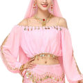 Pikkukuva 1 / 10: Vatsatanssi Top Show Costumes PINK Pink